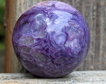 charoite sphere