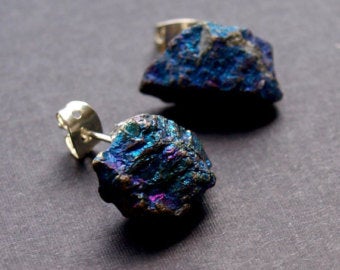 Peacock Ore Earrings