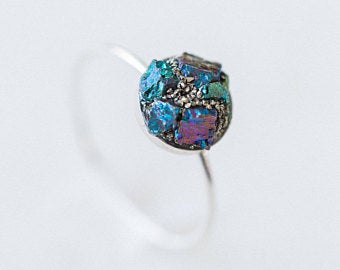 Peacock Ore Ring