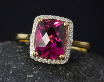 rubellite ring