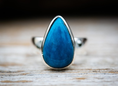 cavansite ring