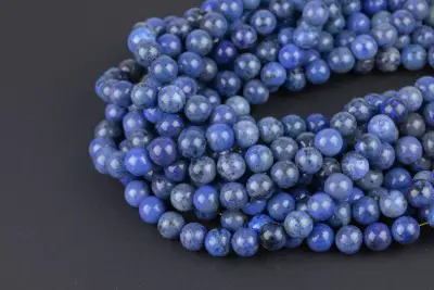 Natural Dumortierite Beads