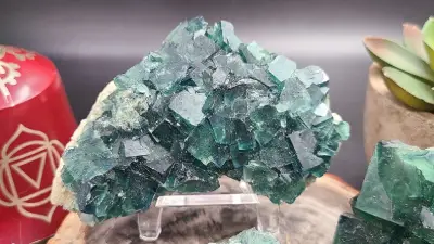 Green Fluorite Specimens