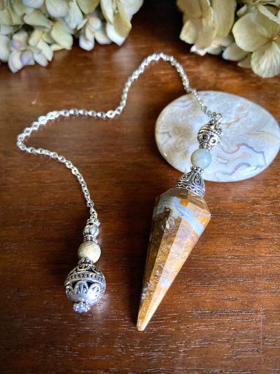 Petrified Wood Pendant