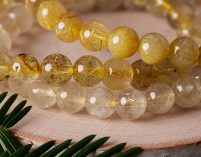 Rutilated Quartz Bracelet