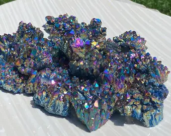 titanium quartz clusters