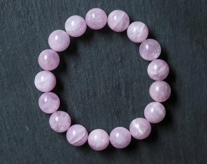 kunzite bracelet