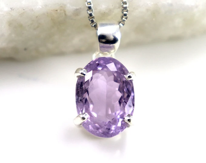 kunzite necklace