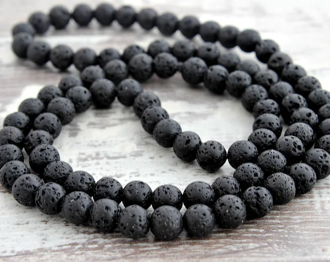 lava stone beads