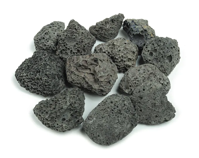 lava tumbled stones