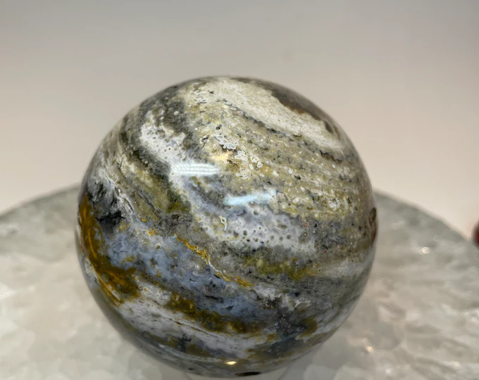 Ocean Jasper Sphere