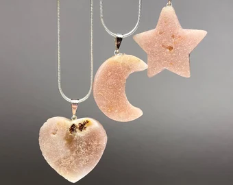 Pink Amethyst Earrings