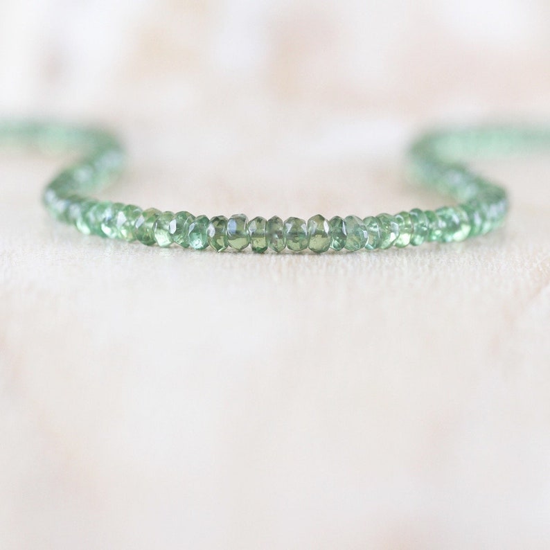 Green Apatite Necklace