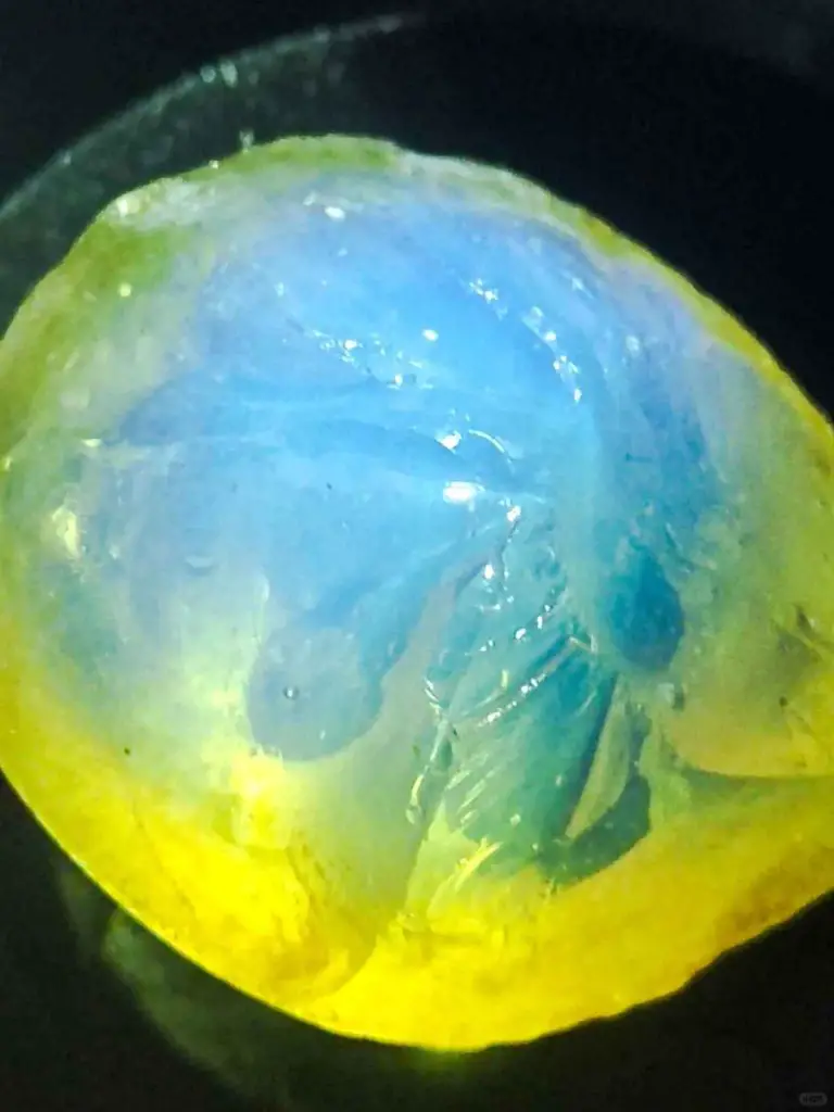 blue opal rough stone