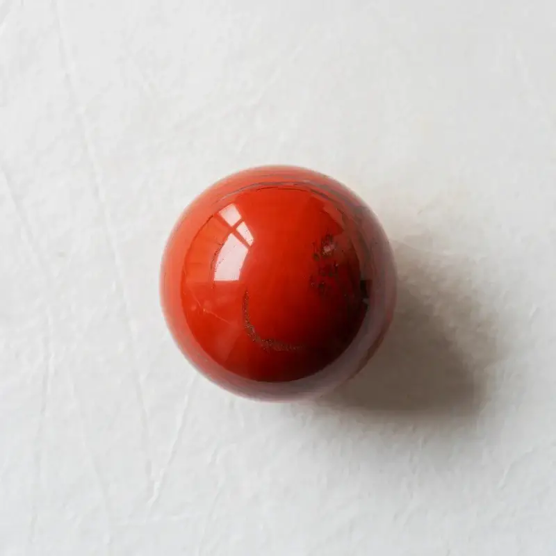 Our red jasper sphere