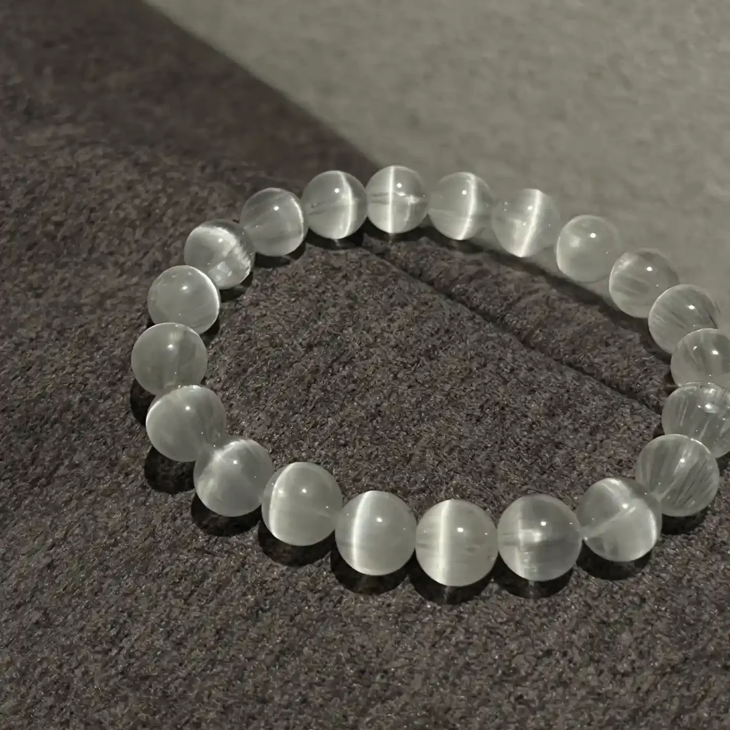 white topaz beads